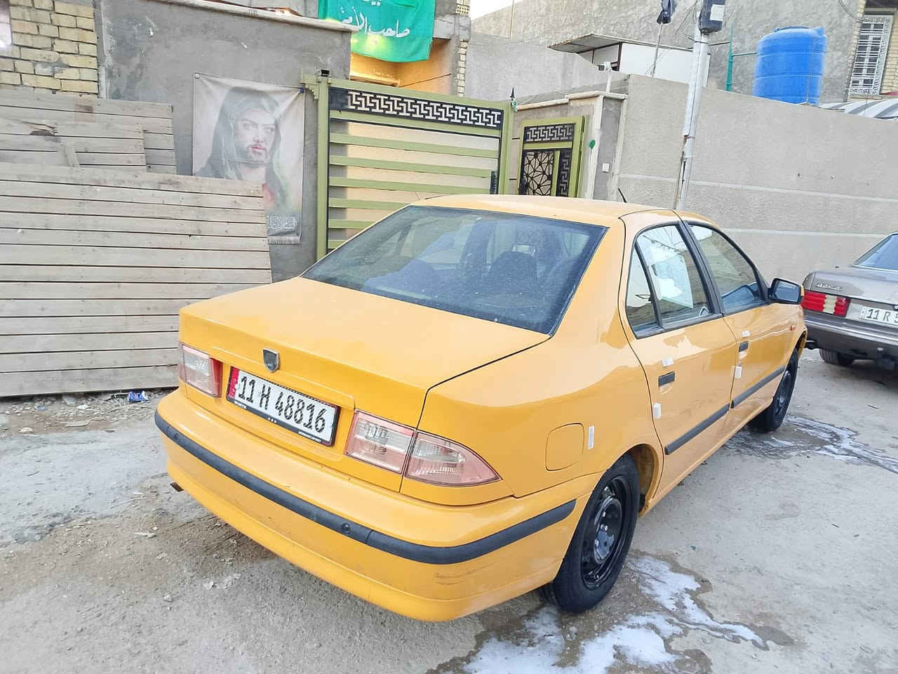 سلام عليكم سمند٢٠١٧ سيارة جديدة تخم تاير هسه شادهن مكينه وكير وتبريد كفاله السعر ٤٧ وبيها مجال الشراي عنواني البلديات هاتف***********
