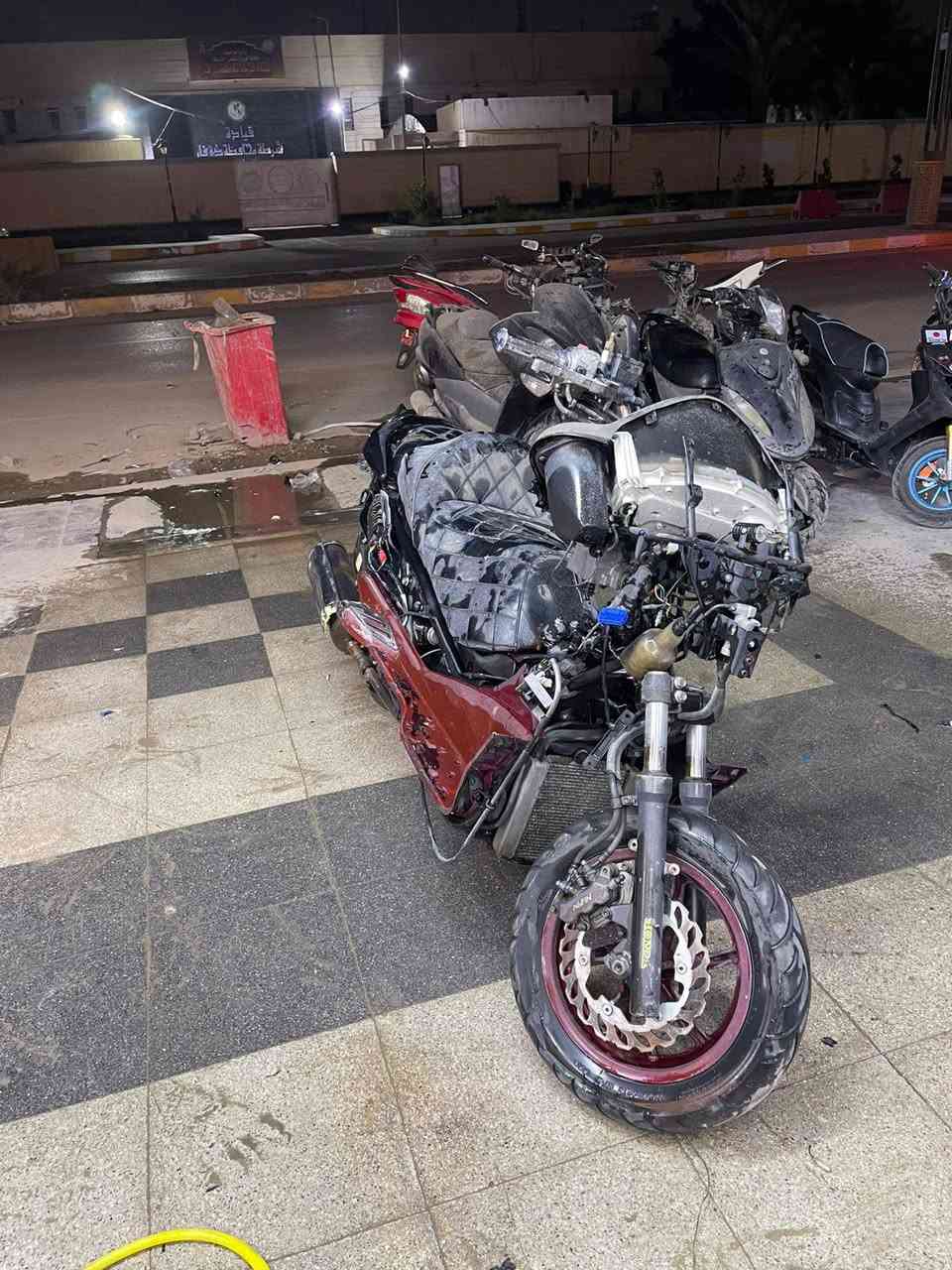 فورزا 010 فول تزويد كفراتها كامله مكينه مكفوله
دراجه طافيه ابيعه على وضعها 
ناصريه مركز 
‏‪***********
