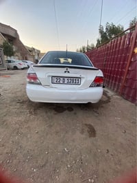 متسيوبيشي لانسر للييع رقم شمالي موديل 2007السعر 75ورقع وبي مجال الاتصا...