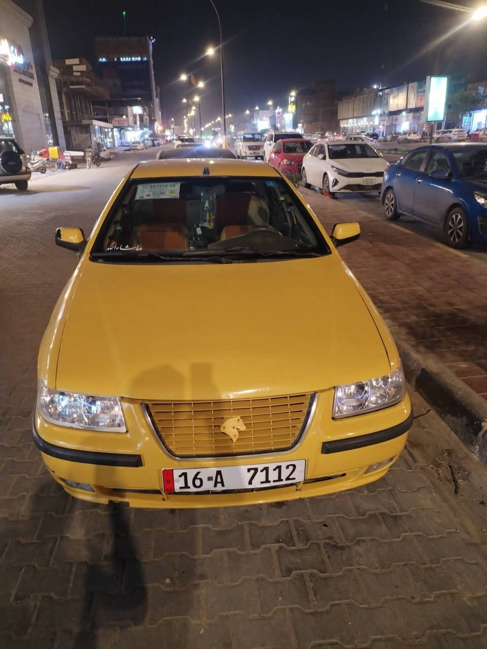 السلام عليكم سمند للبيع موديل 12 كير مكينه مكفولات رقمه انكليزي سنويه ال 30 سعر 35 وهذه رقمي ***********
