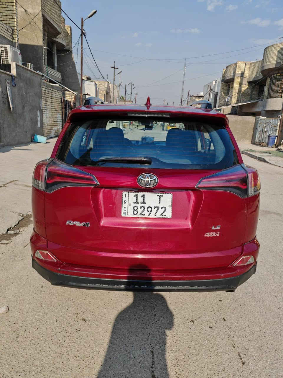 راف فور وارد امريكي 2018
حادثها موضح بالصور
نص فول 
ماشية 97 mill
رقم بغداد انكليزي بأسمي 
مكان السيارة بغداد الكمالية 
السعر 160
***********
***********
