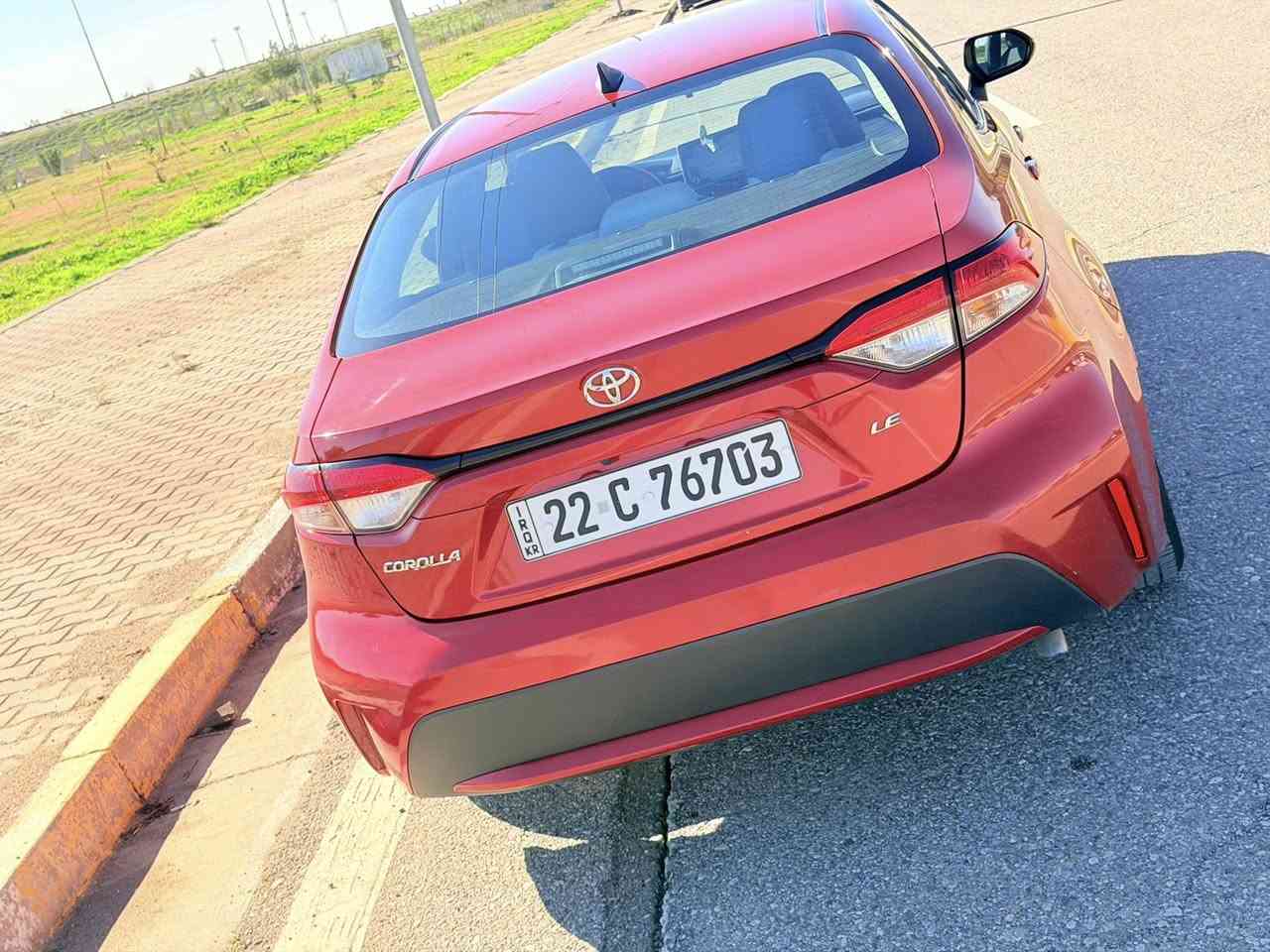 السلام عليكم 
كورلا موديل 2020 
داخل ابيض 
حادث امريكه فقط بنيد 
هنا بلعراق بيه جاملغ سياره بدون دواخل 
رقم اربيل سنويه ورقم كله جديد دفتر بانزين 
سياره صدر تاير كير محرك كله جديد مكانه كركوك ***********وتساب هم موجود
