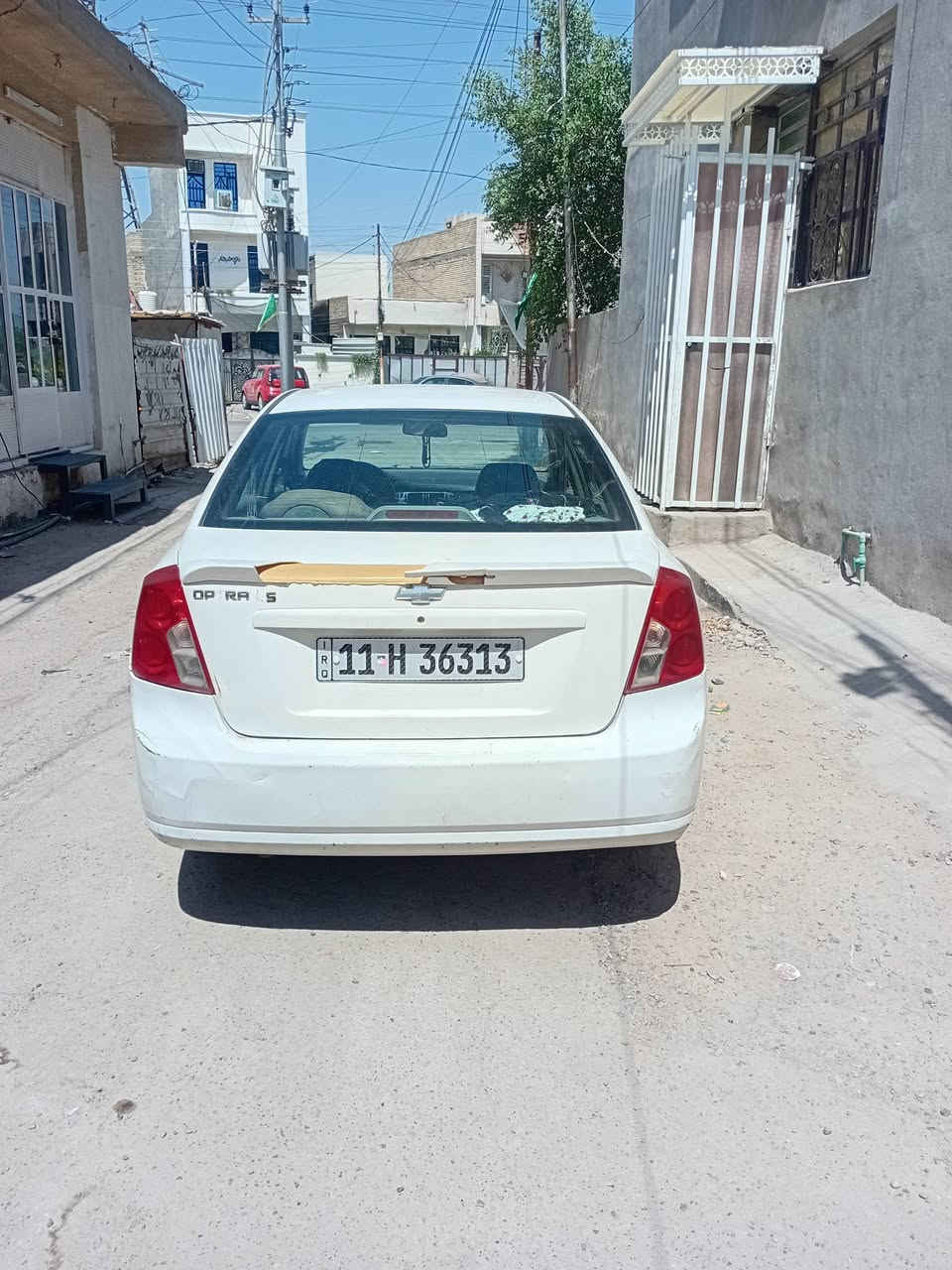 سلام عليكم شوفرليت اوبترا 2004 كير عادي للبيع مثل ما موضح بل صوره رقم بغداد مكان السياره بغداد 
رقم تلفون ☎️📞***********
موجود عادي و واتساب 
سعر 55 وبيها مجال للطيبين
