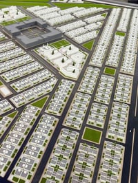 مجمع الجنائن • ٢٠٠م • قرب الحديقة