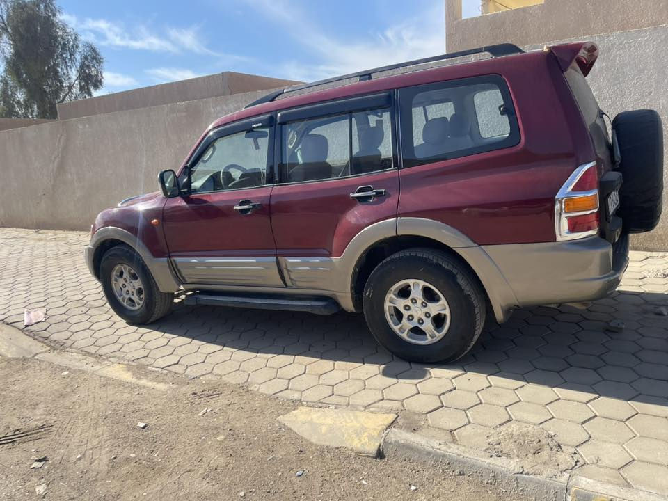 سلام عليكم باجيرو موديل 2001 مكفوله من الضربه مصبوغه  الجماليه  مكينه وكير مكفولات صدره من جديد   لاستفساربس تصال *********** العنوان  الصويره
