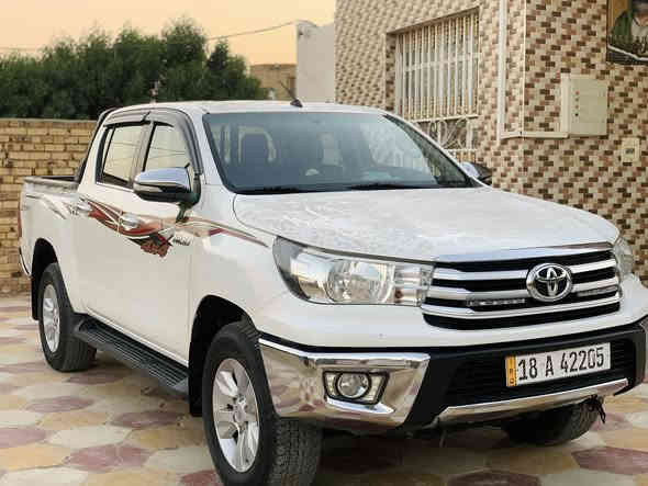 سلام عليكم 
تيوتا هايلوكس مديل2016 للبيع
ماشيه 159 رقم بابل السياره مكفوله اوتماتيك
للستفسار :***********
