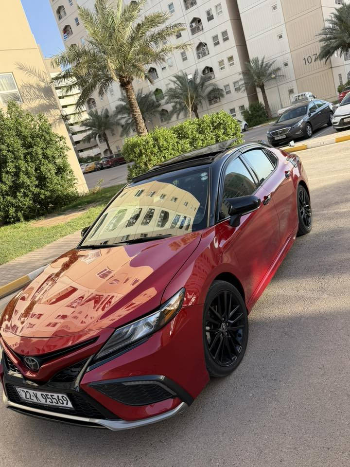 للبيعXSE Toyota Camry 2023 

السياره رقم اربيل الدولي تحويل مباشر 

قبل اسبوع مسويلها هزه وفحص يعني كبل تحويل !

مواصفات : 

1-بانوراما

2-بصمه 

3-كشنات جلد 

4-كشن تحكم كهرباء 

5-لايت زنون + متحسس عالي ناصي

6-محرك 2500🏁

7-تحديد مسار 

8-مانع تصادم

9-شاشه تدعم CarPlay

10-كامره خلفيه ب3 تحكمات 

11-مراية وسطيه متحسسه للضوء العالي 

12-اشاير بالمري 

13-متحسس بالمري الجانبيه عن قرب السيارات 

وبعد مواصفات XSEمعروفه

السياره كلين تايتل بدون حادث بيهه مكانين بارد مال شحن
مرفقات بل سونار السياره بجم كبس بدون اي فت

كفاله عامه
مكان السياره بغداد

225 وبيها مجال وماكو كاميري Xse بهالنضافه والسعر 

***********
