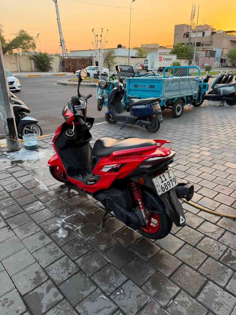 معرض الواثق لتجارة الدراجات النارية 
متوفر ياماها سكنس الجيل الخامس
رقم بغداد مشروع وطني تحويل مباشر 
هزة وفحص متانة جديد 
جاهزة وكاملة على اخر حباية 
***********
***********
السعر 32 ورقة
