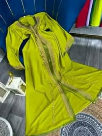 قفطان ذهبي • ٤ ألوان • مقاسات L XL XXL
