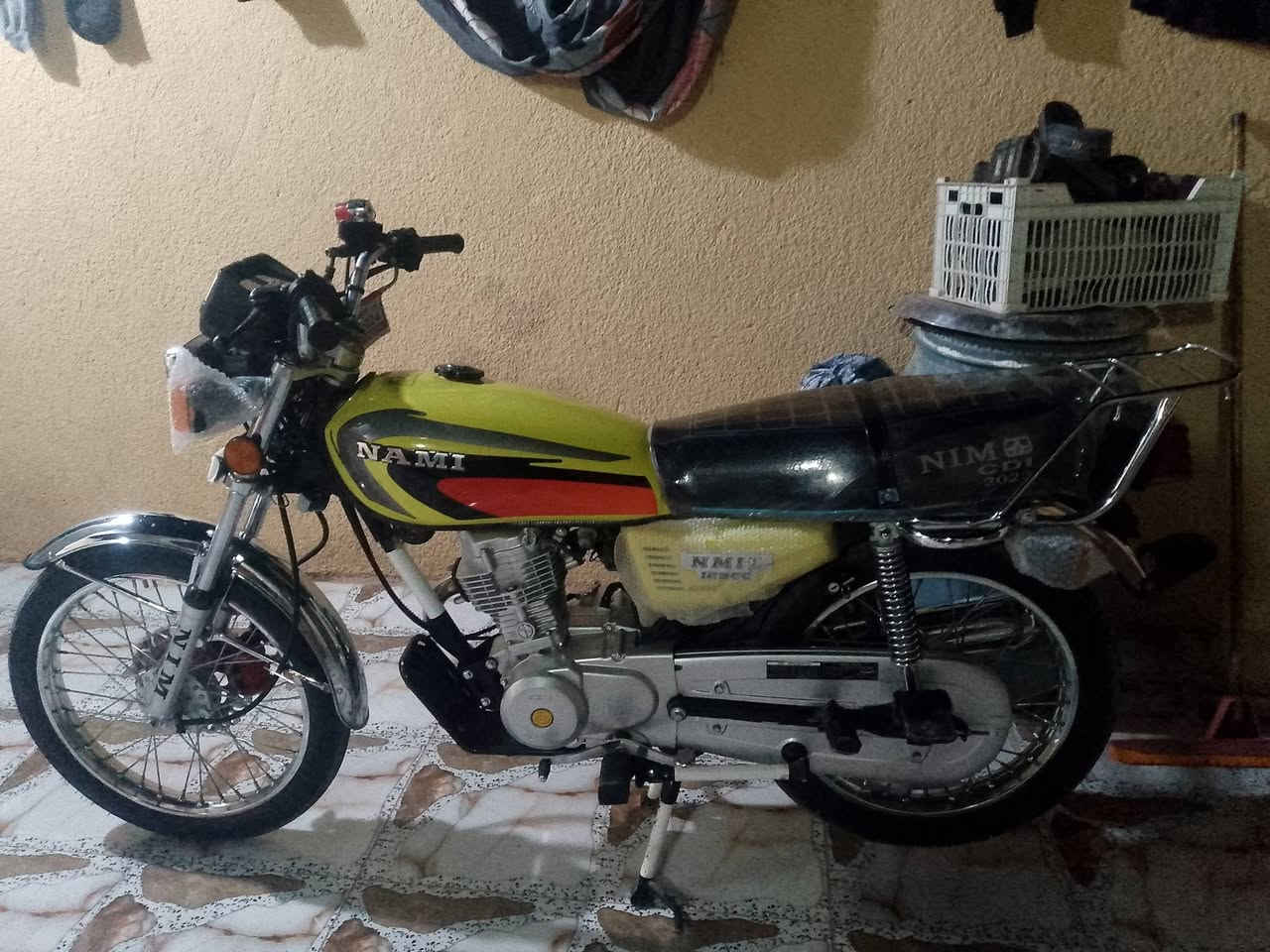 سلام عليكم دراجه نامه للبيع موديل 23اوراق أصولي لون ليموني المكينه مكفوله الشراي يتصل  ‏‪***********‬‏ مكان واسط قضاء الحي
