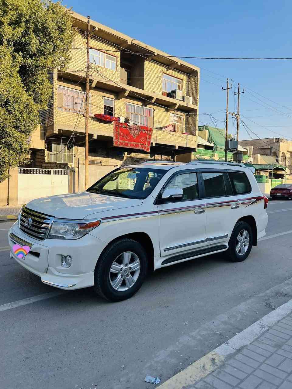 للبيع
لاندكروز VXR موديل 2011

رقم بغداد انكليزي بأسمي

محرك 8 سلندر

بصمه 
فتحه سقف
حساسات

شاشه اندرويد

فور ويل 

ثلاجه 

لايت زينون 

تبريد مركزي 

السياره بيها صبغ مكانات ابيع حزام 

سياره جاهزه مابيهه اي نقص 
مسويلهه ادامه عامه

السعر 260$
مكاني بغداد 
للاتصال(***********)
