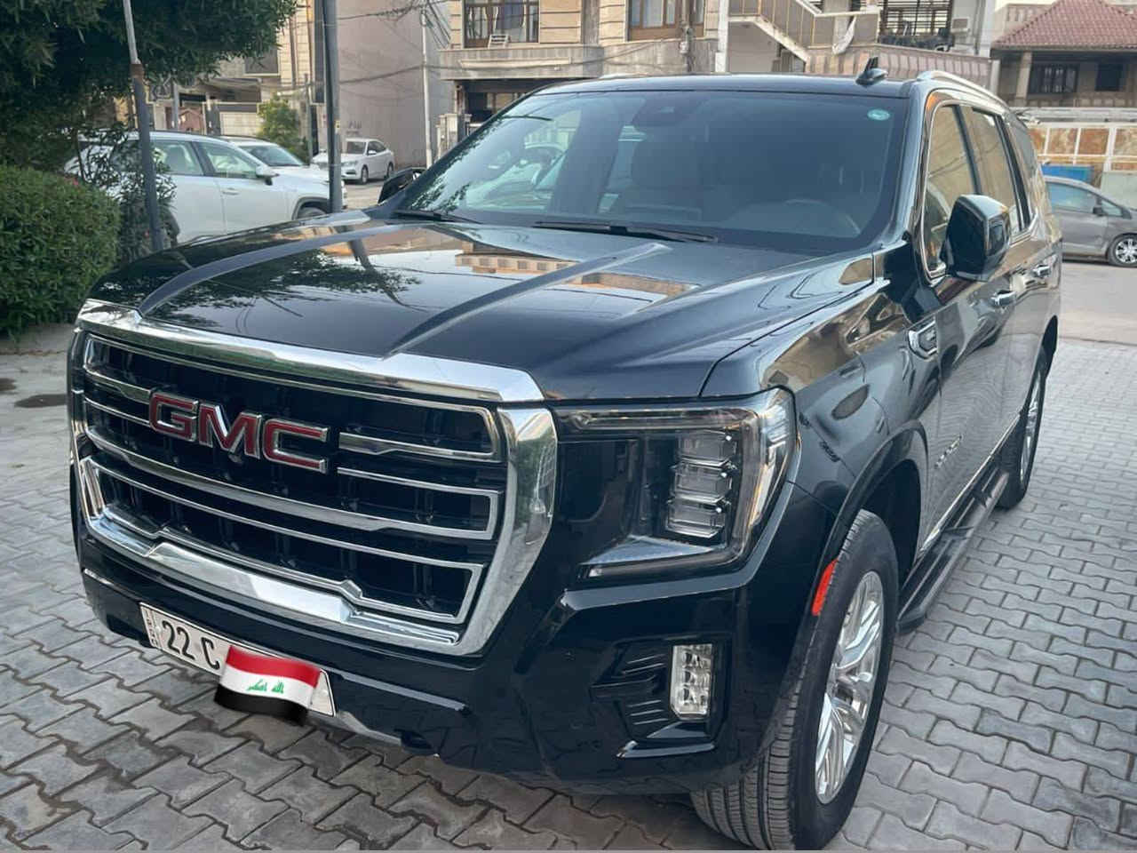 جمسي يوكن 2023SLT خليجي 
وكالة المنصور  فول مراصفات 
محرك كير واير بشرط مامفتوح 
سيارة حيل نظيفة كلشي عل بلاد جديد 
سنوية هزة كلشي جديد مدفوع لـ
باسمي السنوية بشرط تحويل وغرامـة
سيارة مابيـها دينار مصرف كامل من كل نواحي
رقم صاحب سيارة ***********
