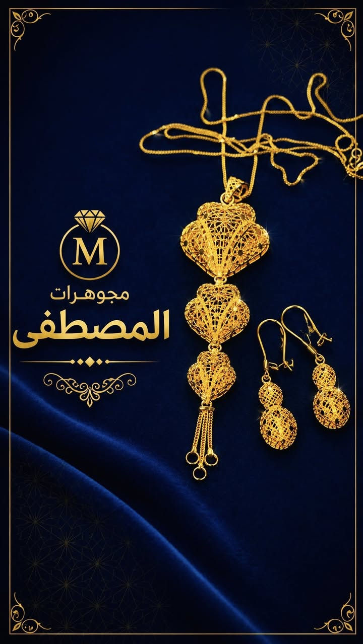 طقم أعراس مدالية ويه تراجي ✨
فخامة، ذوق، وترتيب يليق بكل عروس 👑

لا تحتارين بالموديل…
جميع الموديلات متوفرة عدنه
عراقي 🇮🇶 خليجي 🇦🇪 إيطالي 🇮🇹
وترتيب حسب الطلب وبأسعار ترضي الجميع 💎

كل اللي عليج تختارين… والباقي علينا 🌟

ومع كل طقم هدية مجانية 🎁
⌚ ساعات رجالية + نسائية
💍حلق رجالية

زورونا وشوفوا الفخامة بعينكم
مجوهرات المصطفى
أهلاً وسهلاً بالجميع 
📍موقع / بابل _جبله سوق المسقف من جهة المركز 
*********** مقتدى
