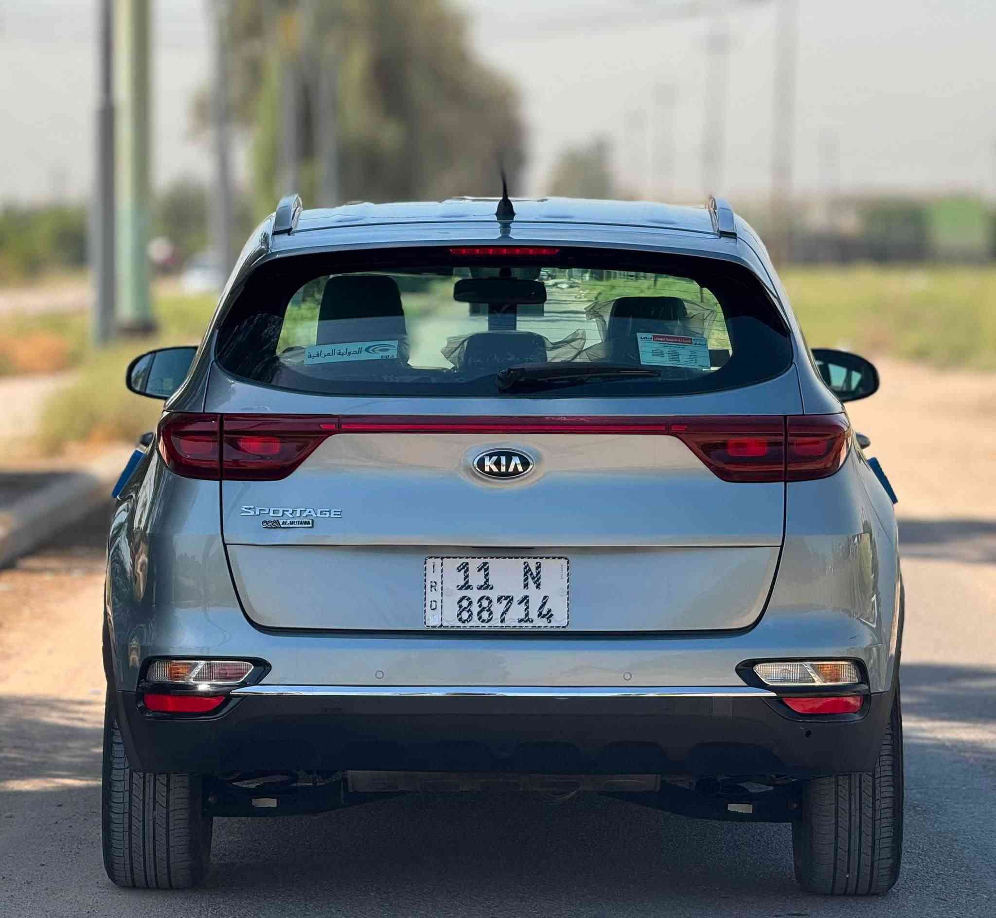 سبورتج 2020 خليجي 
ماشية 68 km 
مواصفات عاديه
اشاير بالمري  
نضام درايف مود 
فول تحكم ستيرن 
حساسات 
وبقيت المواصفات 
السياره منزل سونارها داخل المنشور 
ربع قبق الصندوق صبغ بدون فتح وبدون معجون 
السياره جديده وجاهزه وبدون نقص 
العنوان / بغداد 
السعر / 158 
للأستفسار / ***********
