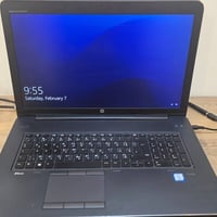 HP ZBook 17 • كوادرو M3000M • ٥١٢GB SSD