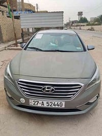 للبيع سوناتا 2015 وارد امريكي بأسمي ضربتها موضحه بالصور والتقرير رقم ذ...