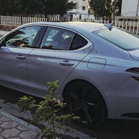 genesis g70 2022 ) وارد أمريكي رقم  بغداد الدولي هزه جديده  عداد 52 ال...