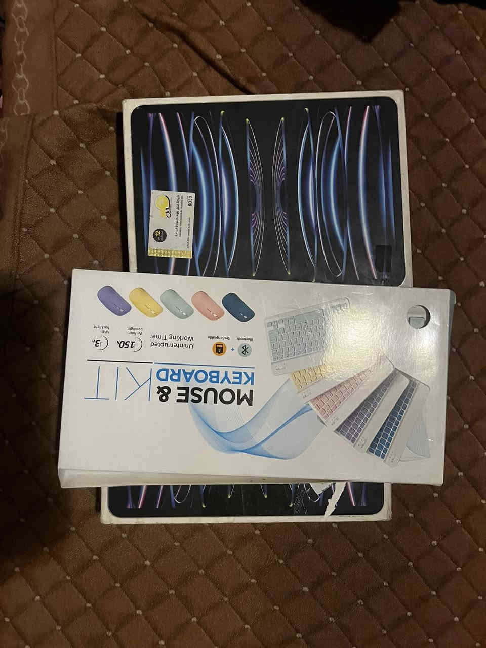 متواجد اتصال فقط او وتساب ***********
بغداد البلديات توصيل الى جميع محافظات العراق متوفر

أيباد 11برو الجيل 4 ذاكرة 256 معالجM2  موديل 2023

كارتون وكيبل ولاصق حماية جهاز لوك بشاصي

ويا ماوس وكيبورد 

ضمان يوم استبدال ببجي 120

السعر 745 الف بي مجال بسيط توصيل جميع المحافضات
