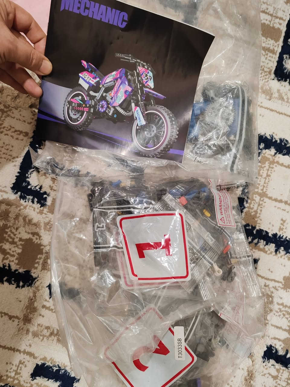 ليكو دراجه وسياره
القطعه ب١٥


**إذا كنت صاحب هذا الإعلان وتريد حذفه لأي سبب، رجاءا أرسل رسالة إلى الدعم الفني**