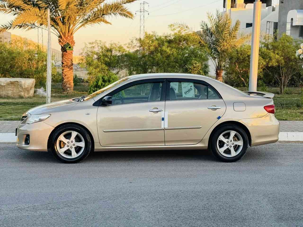 كورلا2011خليجي لون ذهبي 
السعر ب113$مجال بسيط 
رقم سليمانيه سنويه لل2030
شرط الغرامات والتحويل

⛓️‍💥محرك 1800VVT شرط لاتبخير ولاتنقيص 
⛓️‍💥كير اتوماتيك بدون اي عيب مال بيت"
مواصفات 

تدفئة /تبريد/كهربائيات/صدر/تايرات/كلها مكفوله 

⚒️سياره استخدام شخصي جديده برغي ما ناقصها Ⓜ️
دوشمه فصال يم غزوان الشمري 

⚒️سياره بيها جاملغ كلير بدون اي حادث شرط خاليه من البارد والشخط شرط السونار مع الصور Ⓜ️

السعر 113$💸

تايرات 4️⃣ جديدة 🆕 
صدر امامي خلفي كلا جديد 🆕 
مكان السيارة صلاح الدين تكريت الديوم
رجاءً ما أقفل سعر بالتلفون تعال وتدلل 
للاستفسار
***********
