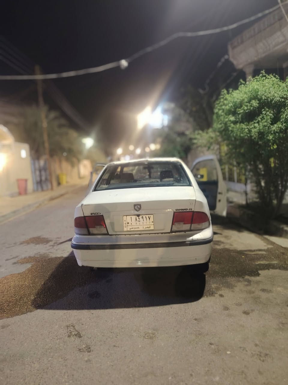 سلام عليكم سياره سمند رقم بصره سنويه لل27 حداديه جديده تبريد شغال مكينه ييها تبخير قليل تايرات جدد تخم  تاير السعر 25 / ***********
