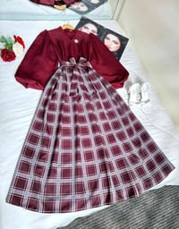 فستان • دابل تركي • مقاسات ٣٨-٤٨