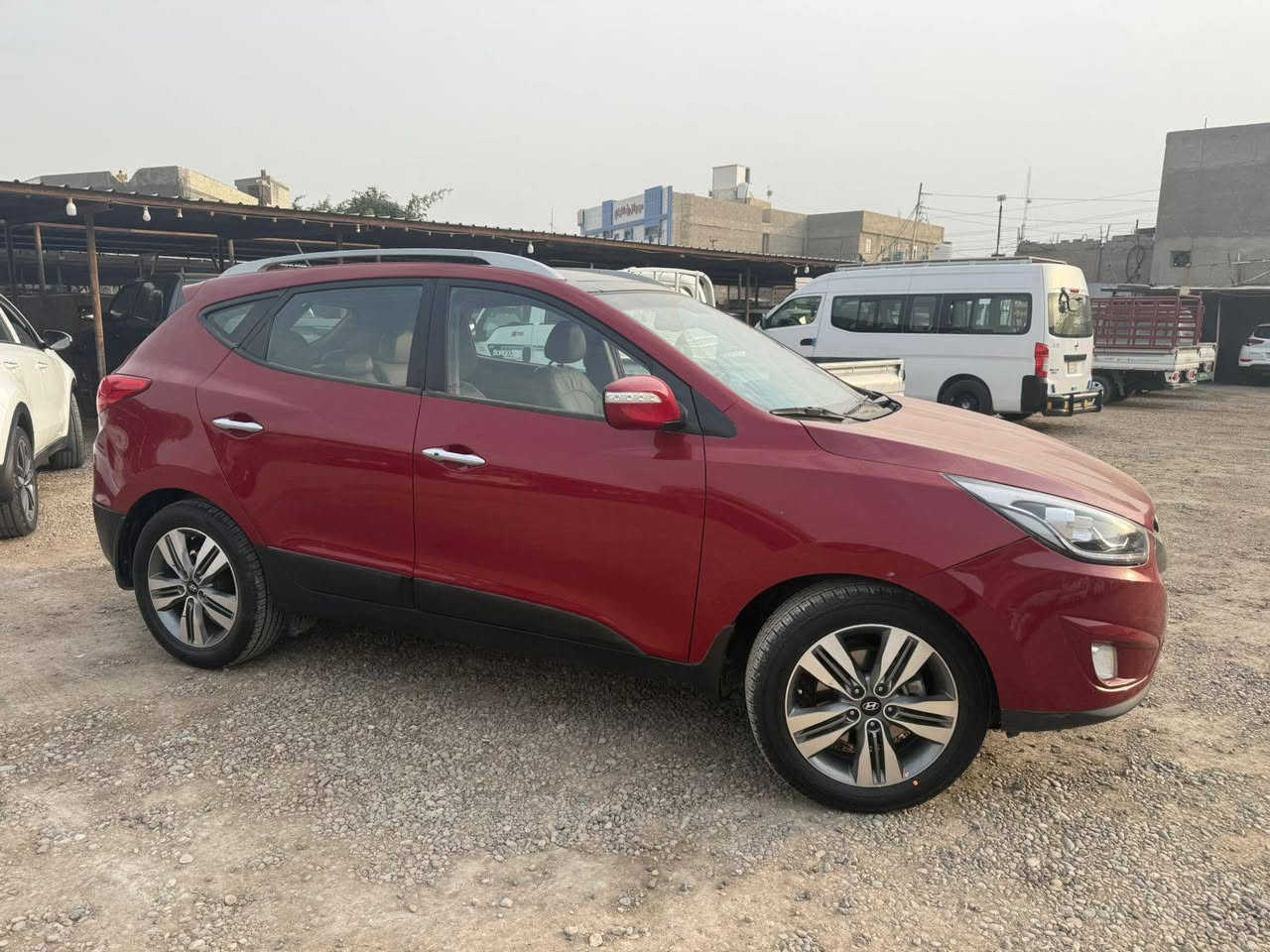 السلام عليكم توسان موديل2014 خليجي 2400 فول موصفات رقم بغداد بيهة صبغ اثر تخريب موضح بالصور السعر 140المكان محموديه هذا رقم صاحب السياره *********** مكلف بالنشر
