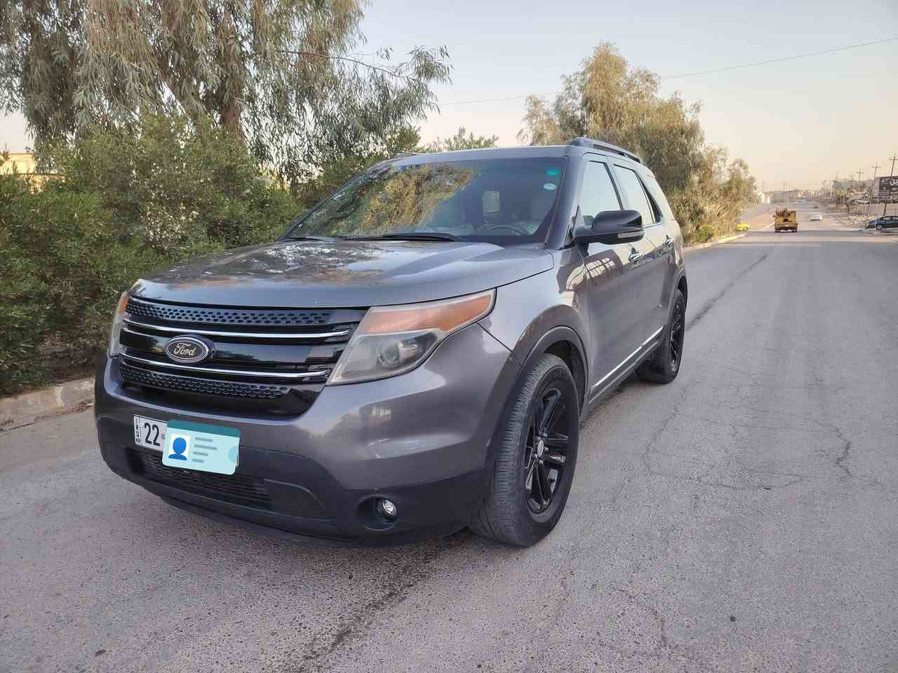 السلام عليكم
فورد اکسبلور 2012

فول مواصفات عدا الفتحة

محرك 6 سلندر 3.5

7 راکب 3 قطع تبرید

شاشة كامیرا 

تحکمات ستیرن

أوامر صوتية

مثبت سرعة

كود أبواب 

کشنات کهرب

كشنات تدفئة وتبريد

کشنات جلد لون عسلي

إشارات وانارة بالمري

انارة ترحيب

انارة زينون لون شمسي 

ویل کب 18 

لون نفطي

رقم اربیل شرط التحويل فقط

هزة جديدة وسنوية لغاية 2029 

3 قطع صبغ بدون دواخل

السعر  130

مکاني موصل

***********

***********
