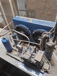 غرفه تجميد صاعق معجنات كمبريسر توريف ايطالي اصلي  داخليات عدد 2 استخدا...