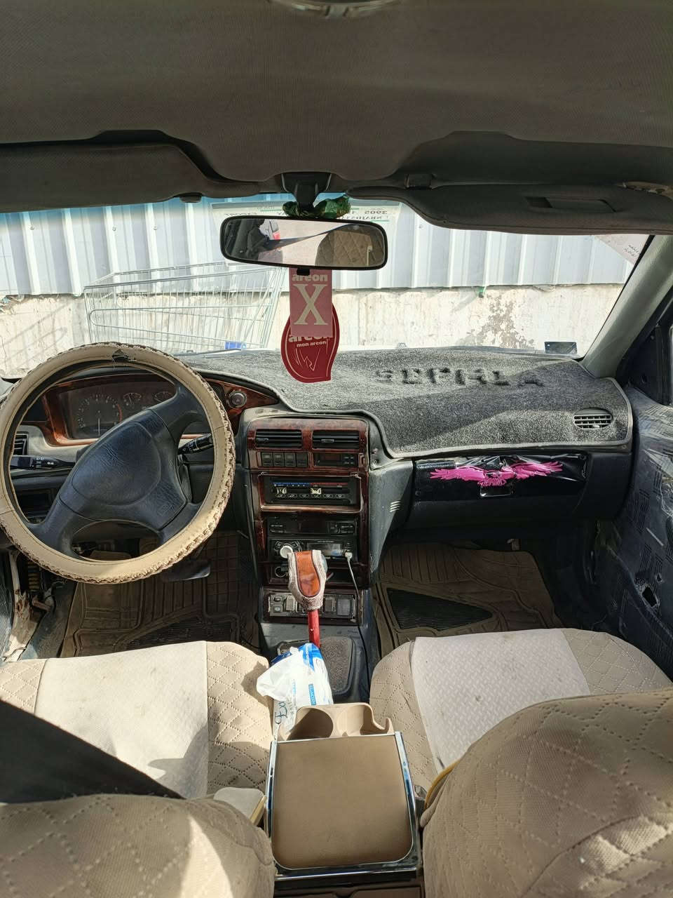 سيفيا 1994
كير اوتماتيك
رقم انكليزي
كهربائيات جاهزه 
ديلكو جديد قوايش جدد تخم بلكات جدد
 رقم بغداد باسمي السنويه ل2028
هزه جديده سياره صدرها 50%
السعر 38 وبيها مجال
مكان السياره بغداد شرطه الخامسه
واتساب ***********
