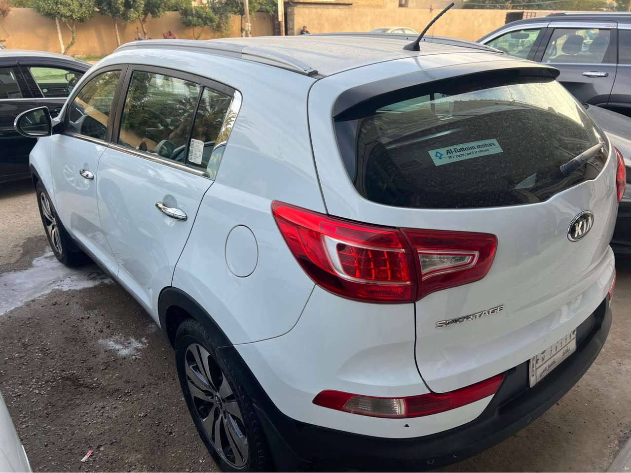 سبورتج ٢٠١٤  خليج 
رقم بغداد مشروع وطني 

السيارة كفالة عامة من كلشي 
جديدة بمعنى  الكلمة 
حتى الدعاميات مكفولة 
ماشيه ١١٣ الف  كيلو حقيقي

مكينة ما مفتوحة شرط بلاد

لا رصعة لاشخط ولا بارد 

السعر ١٦٢ ورقة 
العنوان ديالى بعقوبة 
للاتصال *********** بعقوبة, ديالى
