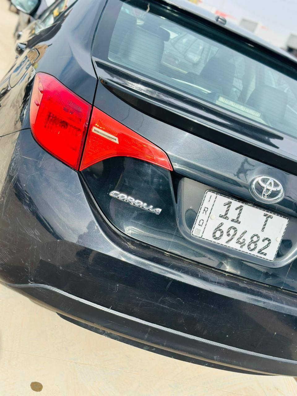 كورلا  ١٩ se بصمه وسلايد بيها ٣ قطع امامي وباب خل السكن رش رقم بغداد باسمي سنويه هزه جديده 
دفتر بانزين السعر ١١٥ بيها مجال قليل 
رقمي *********** كركوك, العراق
