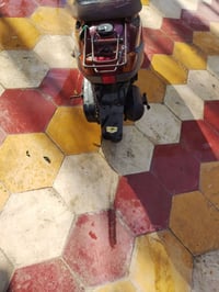 دراجة زعره محرك مفتوح دراجه نضيفه شاصيه نضيف مكينه ناعمه كهربائيات شغا...