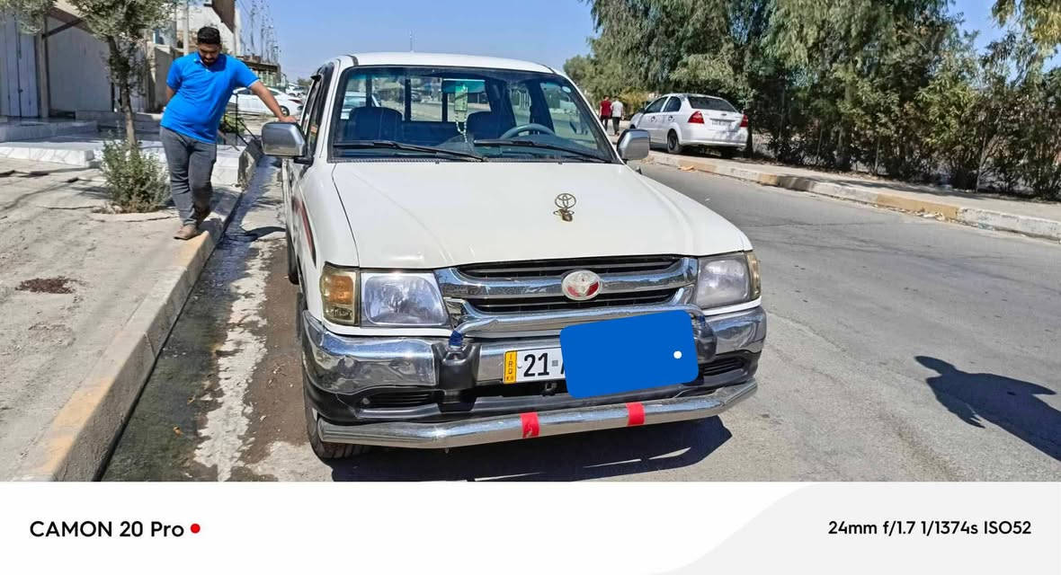السلام عليكم   بيك اب  تويوتا ٢٠٠٢ دبل قماره رقم سليمانية جديد بأسمي بيها هزه جديدة سنوية لغاية ٢٠٢٩ تنتهي بيها مكانات صبغ السيارة كلش نظيفة مكاني الموصل السعر ١١٨ وبيها مجال
***********/***********
السلام عليكم   بيك اب  تويوتا ٢٠٠٢ دبل قماره رقم سليمانية جديد بأسمي بيها هزه جديدة سنوية لغاية ٢٠٢٩ تنتهي بيها مكانات صبغ السيارة كلش نظيفة مكاني الموصل السعر ١١٨ وبيها مجال
