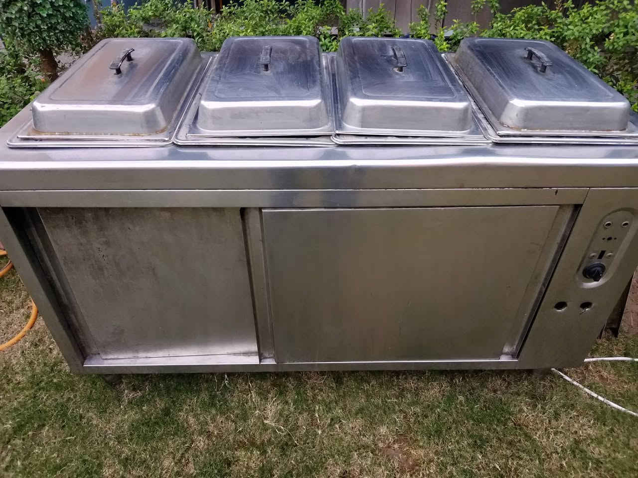 حماية كهربائيه ستيل بيها تفريغ للمي
قياسها 150*70 والارتفاع 85
سعرها 400
بغداد الاعظمية 
‏‪***********‬‏
