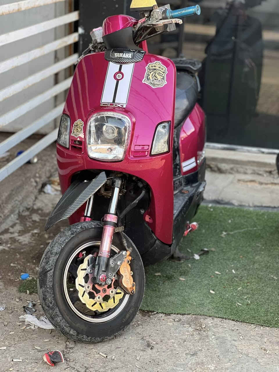 السلام عليكم حبابي كلبي دراجه للبيع ابلاديه 49 تزويد اصلي ***********
