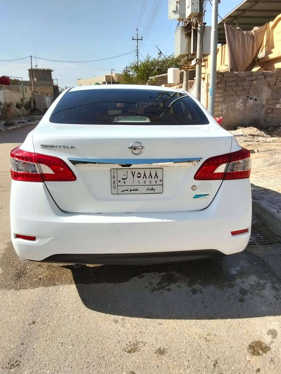 سلام عليكم نيسان سنترا خليجي  موديل 2016 مكفوله كفاله عامه رقم بغداد تحويل ثاني يوم سنويه لل 28 مكينه 1600 شرط مكينه وكير كفاله عامه حداديه تخم تاير خير من اللله تبريد ثلج تدفى كاله شرط سياره مال جناي ماشيه 100 سياره خير من اللله سعر 110 وبيه مجال لل شراي مكان البصره لاستفسار ***********
