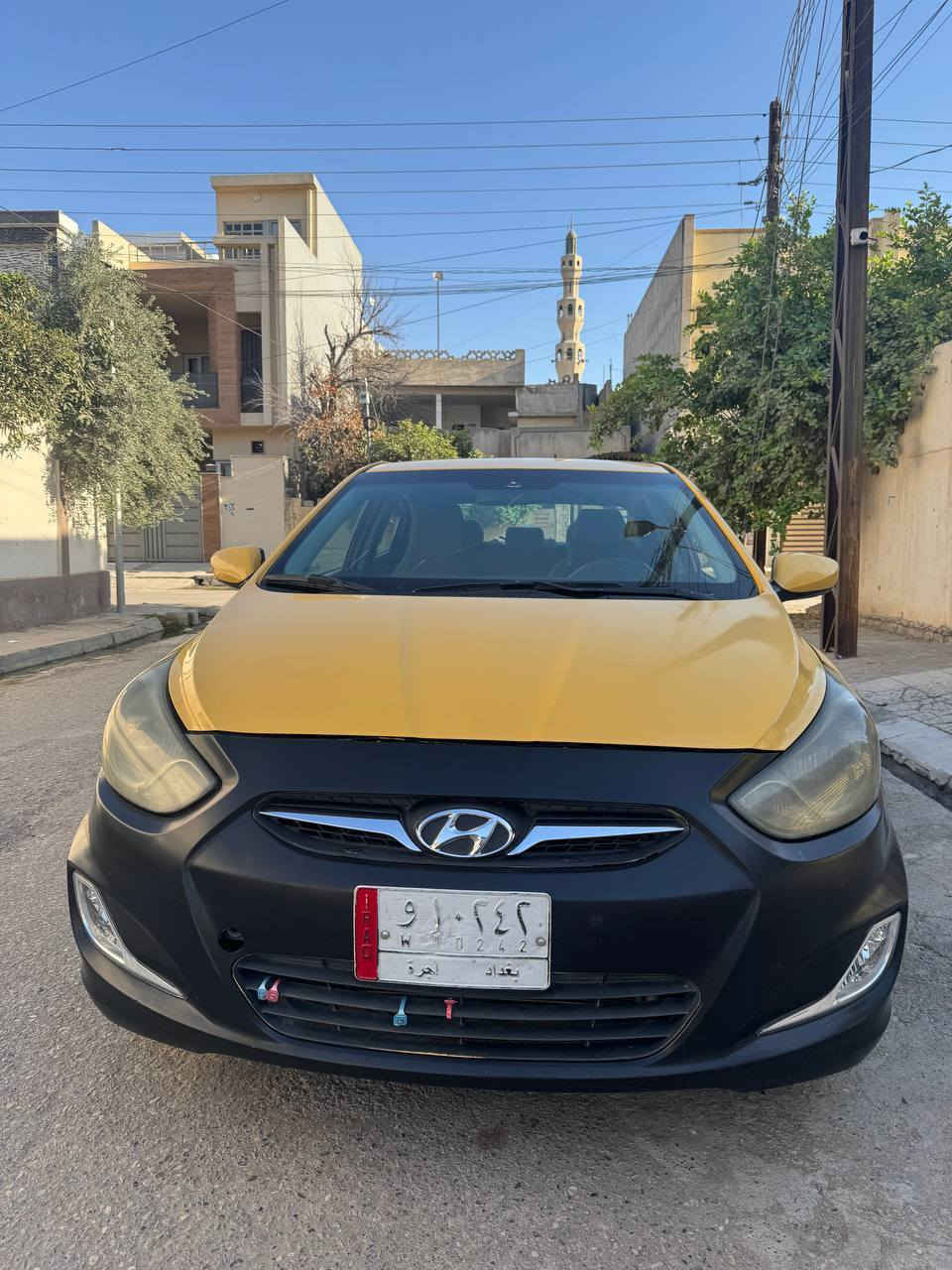 اكسنت مضلع 2013 امريكي
رقم بغداد مشروع وطني
محرك 16 GDI
گير 6 نمر
ضررها حادث امريكا جنطة واصل بداية الاسبير فقط
تتلقيطات معجون
 شبرين بالسقف بدون ضربة
السيارة كود واحد عدا الصندوك
السعر 78
مكان موصل 
للاستفسار ***********
