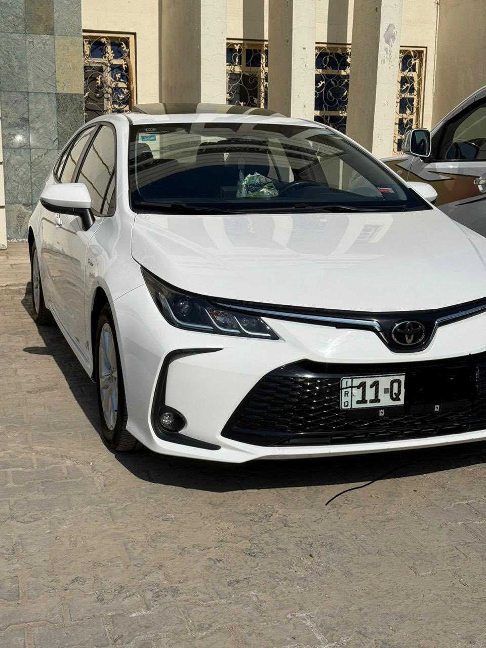 السلام عليكم
كورلا للبيع موديل 24 وماشيه 24 الف بيها ملاحطتين بسيطه 
سعرها 145 وبيها مجال بسيط ***********
