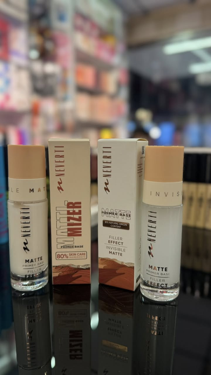 ✨ تعبتي من ميكب يختفي بعد ساعتين؟
الحل يبدأ من البرايمر الصح!

برايمر الوجه من أفضل الماركات العالمية يمنحك:

✔️ ثبات أطول للمكياج
✔️ تقليل مظهر المسام
✔️ تحكم باللمعان
✔️ ملمس ناعم ومخملي للبشرة

اختاري الماركة اللي تناسب بشرتك:
💗 للبشرة الدهنية
💗 للبشرة الجافة
💗 للمسام الواسعة

الكمية محدودة 🔥
اطلبيه الآن وخلي ميكبك ثابت من الصبح للمساء 💕
هل تعلمين أن 70% من ثبات المكياج يعتمد على تحضير البشرة؟

برايمر الوجه من:
 • Sheglam
 • Golden Rose
 • Note Cosmetics
 • Mimaya
 • NEVERTI
مصمم ليمنحك قاعدة مثالية قبل الفاونديشن:
#كوزمتك_ليا_بيوتي #متابعة_فضلآ_وليس_أمرآ #العراق #عناية_بالبشرة  #برايمر #ميك_آب
للحجز والاستفسار ***********
العنوان:قضاء بلد/شارع العريض/مجاور حراير او بلد مول
