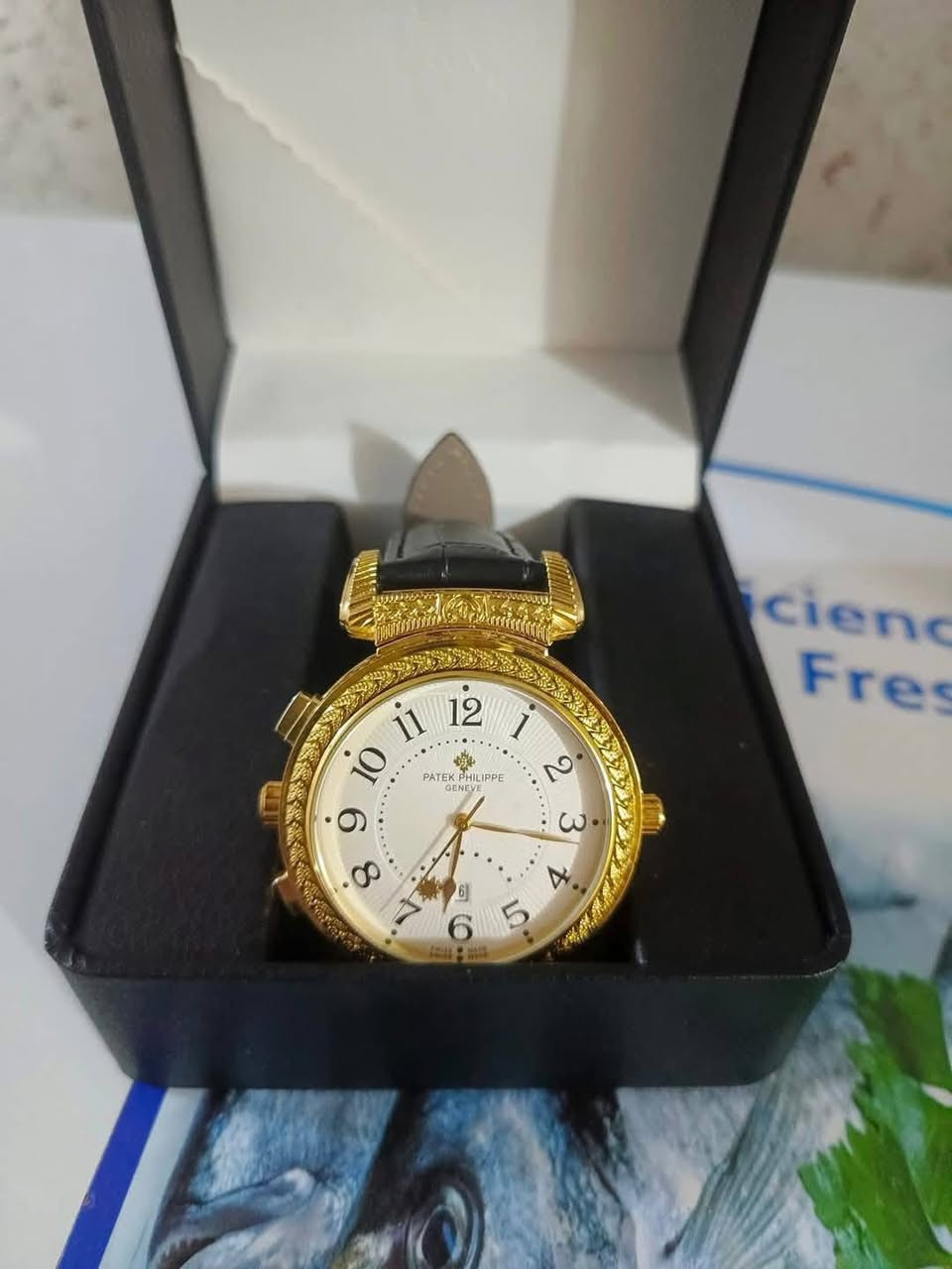 ساعة قلاب وجهين باتك فلب القفل فراشة مختمة بكل مكان وأصلي غير مستعمل السعر خمسة واربعين قفل الشراي يدخل خاص  !!


**إذا كنت صاحب هذا الإعلان وتريد حذفه لأي سبب، رجاءا أرسل رسالة إلى الدعم الفني**