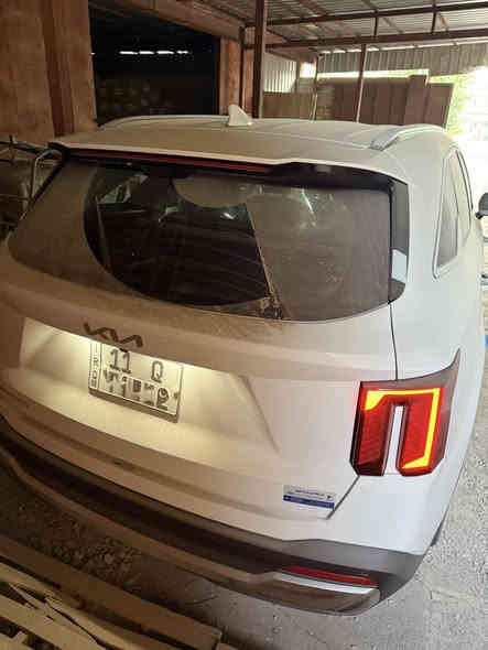 كيا سورنتو 2025
مواصفات قمارة حديد
اداتا شو | ويل 20  
لوحات بغداد 
اضمان 5 سنوات
الموديل: 2025 (خليجي) 
المحرك: 3.5 لتر - 6 سلندر
العداد 1000 كيلو متر 
الضمان: 5 سنوات أو 100,000 كم
الأرقام: بغداد 
أبرز المواصفات:
• مقاعد كهربائية
* ﻿﻿داتا شو
* ﻿﻿كامرات عدد 2
* ﻿﻿حساسات عدد 8
* ﻿﻿تشغيل بصمة + تشغيل عن بعد مع ترحيب تلقائي
* ﻿﻿شاشة GPS متصلة + عداد ديجيتال
* ﻿﻿سايد بريك بصمة مع خاصية Auto Hold
* ﻿﻿7 مقاعد واسعة مع نظام تبريد (3 قطع)
* ﻿﻿إنارة داخلية وخارجية LED
* ﻿﻿ستائر خلفية للأبواب
* ﻿﻿صندوق خلفي كهربائي
* ﻿﻿شحن وايرلس
* ﻿﻿كير ماوس
* ﻿﻿جنوط حجم 20 إنش (ويل كب)
السعر 34,000$ مكان السياره بغداد الكرخ حي الخضراء 
***********
