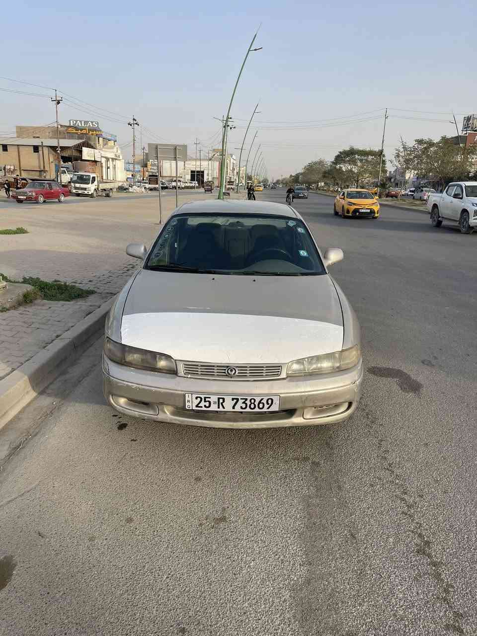 مازدا فاصوليا  موديل 93 كير اوتماتيك رقم كركوك دولي بأسمي شرط التحويل بيها بطاقة بانزين السعر 45 بيها حادث بسيط جامرلغ خلفي بدون دواخل شرط رقمي ***********
وذا اكو اي استفسار خاص
