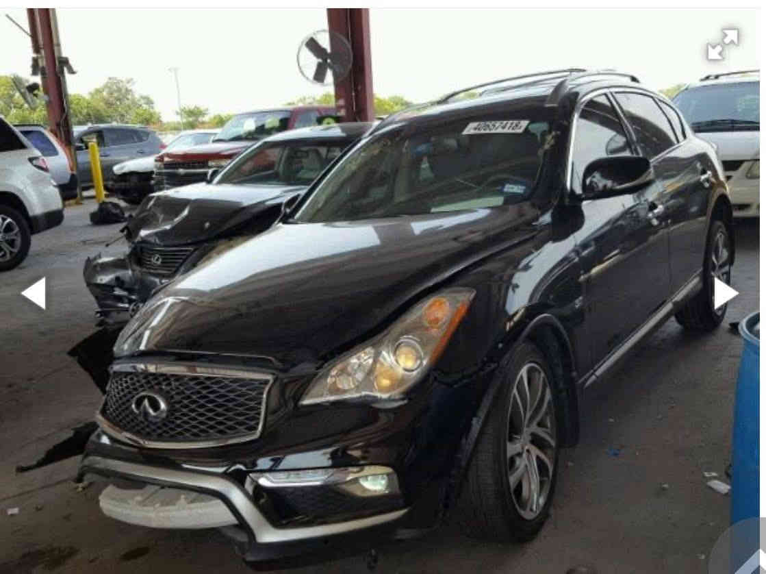 Qx50
انفنتيQX50 موديل 2017
محرك 6 سلندر / 3700
رادار 360/اربع كامرات
بصمه ابواب
كشنات تدفئه كهربائي خزن ميموري
فتحه سقف
ماشيه 73الف ميل
وارد امريكي حادث موجود في الصور  
السعر 130ورقه وبيها مجال 
 بغداد اليرموك
الرقم ***********
