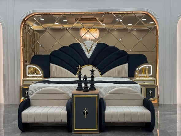 🎉 عــروض رأس السنــة 🎉
🔥 موديل برلين – المودرن 🔥

يتكون من 11 قطعة
✨ كنتور 360 سم
✨ ظهر بلوك قوي
✨ برغي وچوي حديد
✨ سرير مخزن جك
✨ صبغ حراري ثابت

جودة عالية وتفاصيل مرتّبة بكل قطعة 🤍
استفيدوا من عروض نهاية السنة!

📩 للاستفسار أو الطلب:
📱 *********** (واتساب متاح)

⸻
