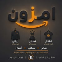 محل البسة • رجالي نسائي أطفال • بضاعة ألماني
