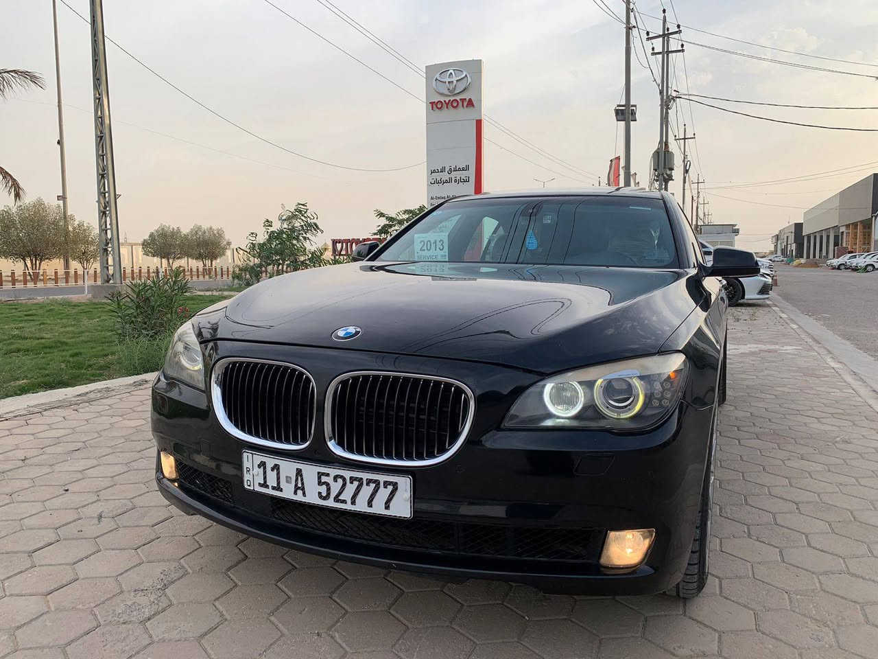 بي ام موديل 11 750 رقم بغداد ***********
