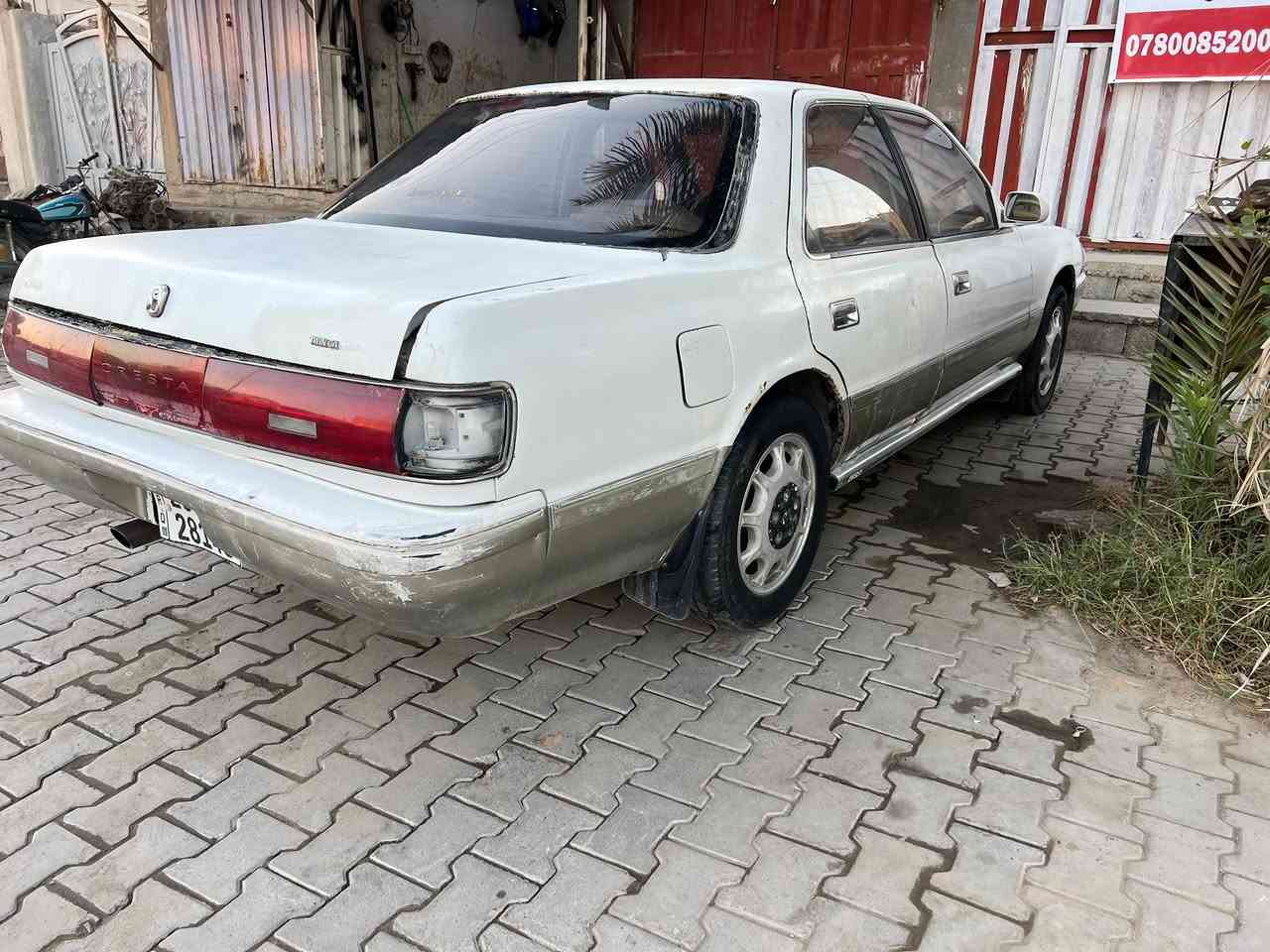 السلام عليكم 
للبيع كرستا عظم موديل 91 رقم نجف الدولي بسمي سنوية جديدة مكينة ونجي مكينة وكير نظيفات مكاني كربلاء للاستفسار ‭***********‬
