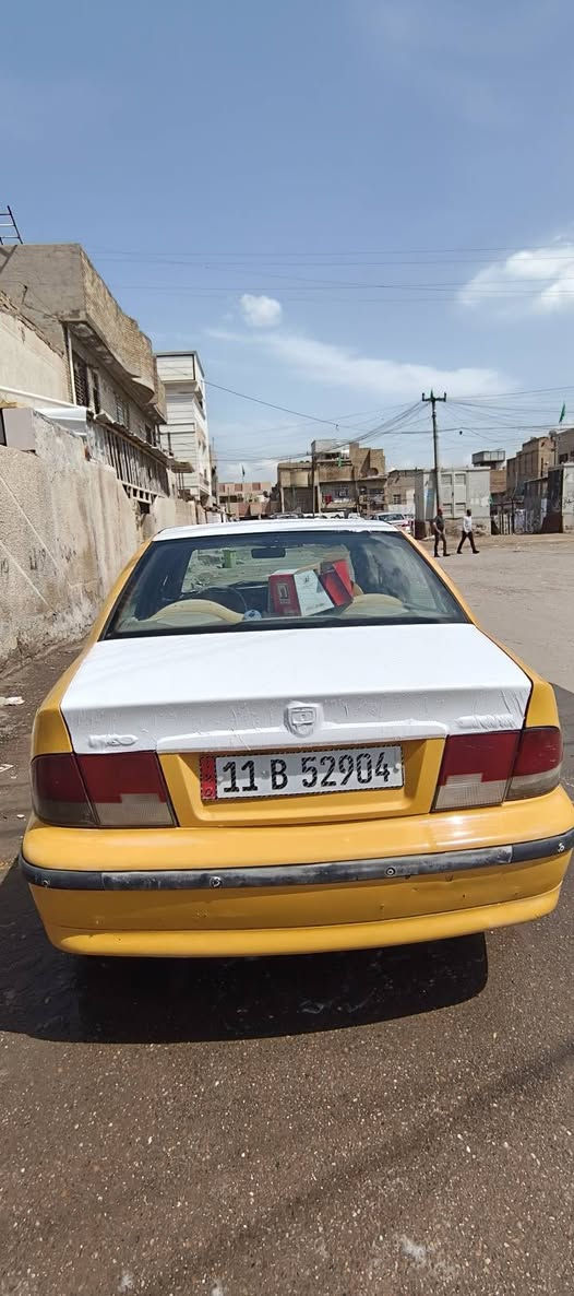 السلام عليكم سمند للبيع موديل 2011 مصفرة هيئة وغرامات سنوية ل31 رقم انگليزي شرط تحويل الدوسات شوي بيهن خياس مكينة بيها لاستيك ولف بدون تنقيص گير وصدر وتخم تاير سيارة جاهزة السعر 23 ورقة مكاني بغداد مدينة الصدر شارع الفلاح ***********
