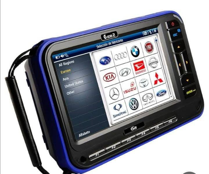 السلام عليكم جهاز جي سكان 2 نظيف جدا نظافته ٩٠٪ اي خلل مابي تحديثه خلصان ٢٠١٩ كيبل الاصلي للاستفسار الاتصال على الرقم *********** او على الخاص
